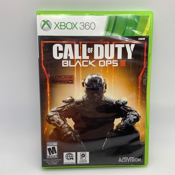 Xbox 360 Call of Duty Black Ops III Game Preowened w/ Case Microsoft - Picture 1 of 13